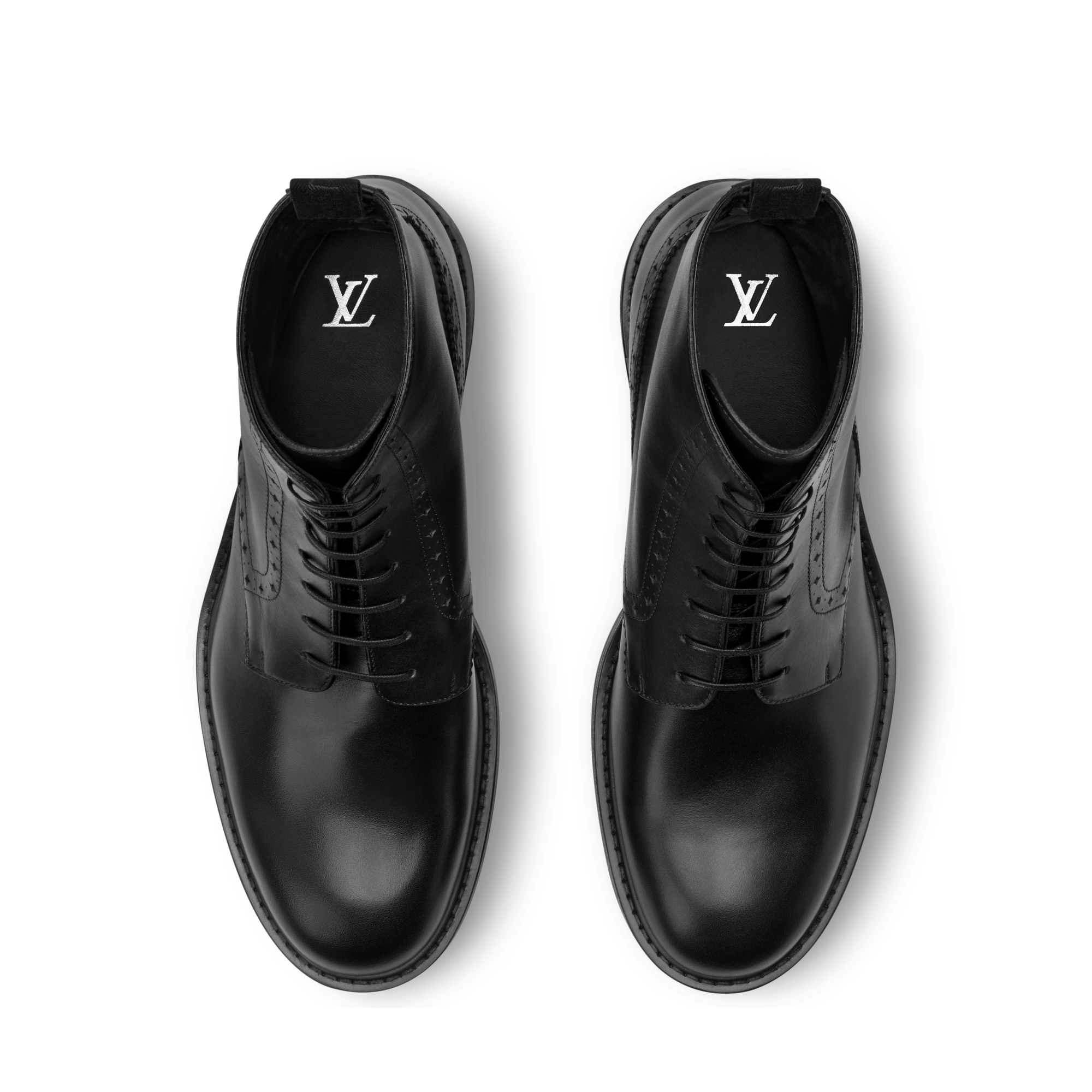 靴 Louis Vuitton lace-up shoes. LV City Lace Up Boot - New - For Men | LOUIS VUITTON ®